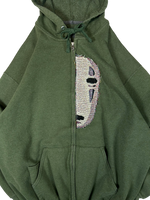 Half Face zip up - XL