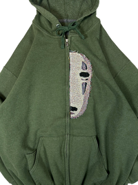 Half Face zip up - XL