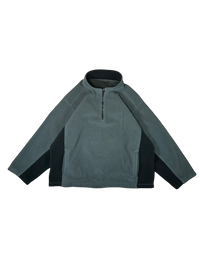 NO FACE fleece Quarter zip - L