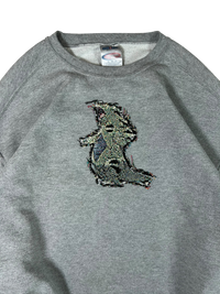 Tyranitar Grey Crewneck -XL