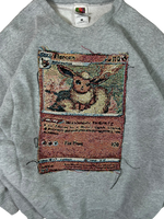 Flareon Card Grey Crewneck - L