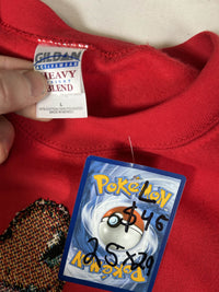 Charmander Red Crewneck - L