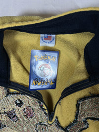 Evolved Pikachu Yellow Fleece - L