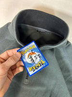 NO FACE fleece Quarter zip - L