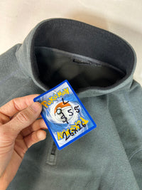 NO FACE fleece Quarter zip - L