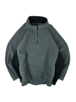 NO FACE fleece Quarter zip - L