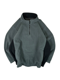 NO FACE fleece Quarter zip - L