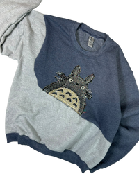 Totoro Multi Color Crewneck - S