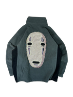 NO FACE fleece Quarter zip - L
