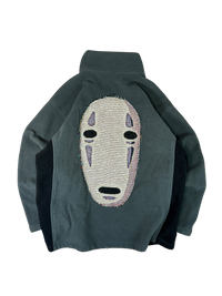 NO FACE fleece Quarter zip - L