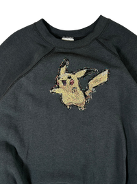 Pikachu Grey Crewneck - XL/2XL
